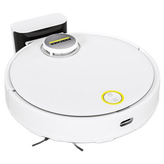 Робот-пылесос Karcher RCV 3, 400Вт, h=9.4см, влажная уборка, конт пыль ...