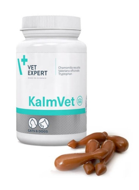Успокаивающий препарат VetExpert KalmVet для животных 60 капсул – фото ...
