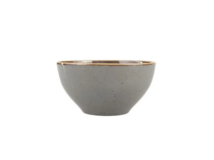 Порцеляновий салатник глибокий круглий Dark Grey 14 см 550 мл Porland 363914/DG - Фото 2 Порцеляновий салатник глибокий круглий Dark Grey 14 см 550 мл Porland 363914/DG - зображення 2