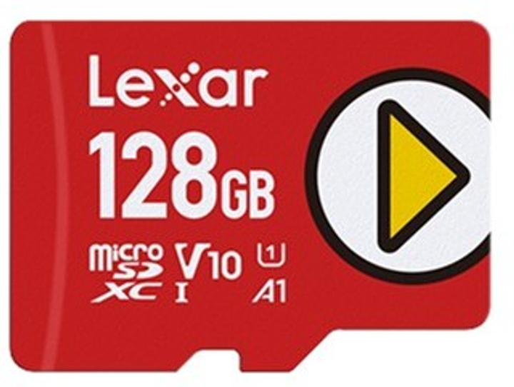 Карта пам'яті Lexar microSDXC 128GB UHS-I (LMSPLAY128G-BNNNG) - зображення 1