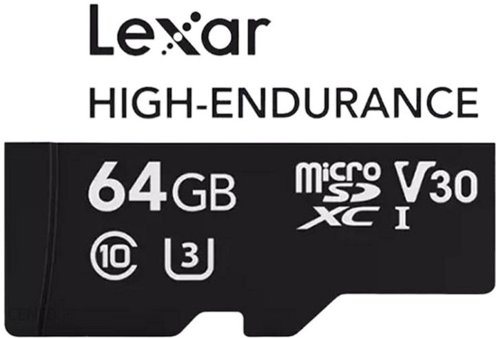 Карта пам'яті Lexar High-Endurance microSDXC 64GB (LMSHGED064G-BCNNG) - зображення 1