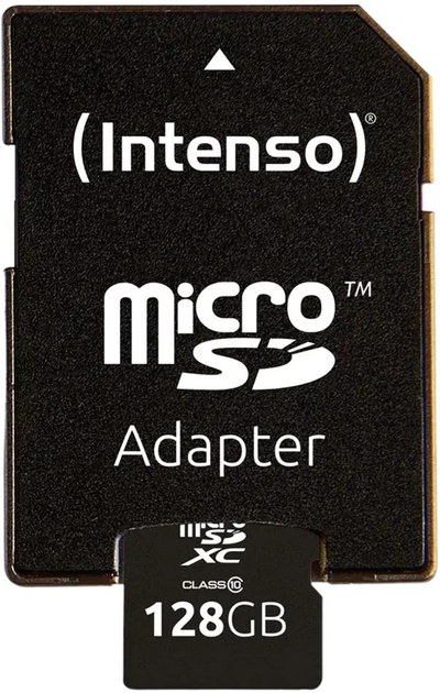 Karta pamięci Intenso microSDXC 128GB Class 10 UHS-I + adapter SD (3433491) - obraz 2