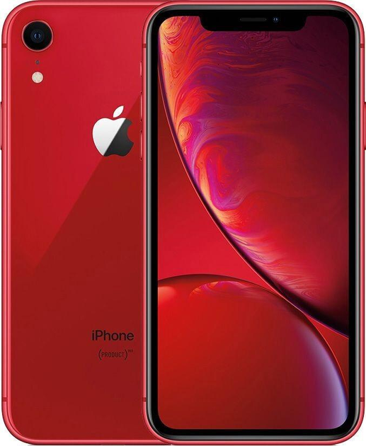 Smartfon Apple iPhone XR 64GB Product Red (194252141366) - obraz 1