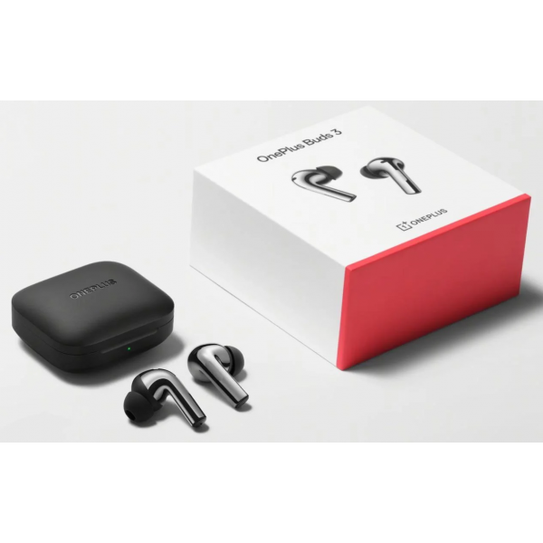 Навушники TWS OnePlus Buds 3 Metallic Gray - зображення 4