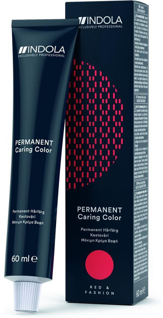 Farba do włosów bez utleniacza Indola Permanent Caring Color Pixel 6.48 Dark Blonde Copper Chocolate 60 ml (4045787705478) - obraz 1