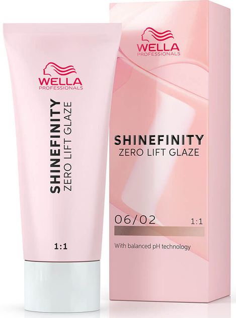 Крем-фарба без окислювача Wella Professionals Shinefinity Zero Lift Glaze 06-02 Natural Dark Sage 60 мл (4064666057460) - зображення 1