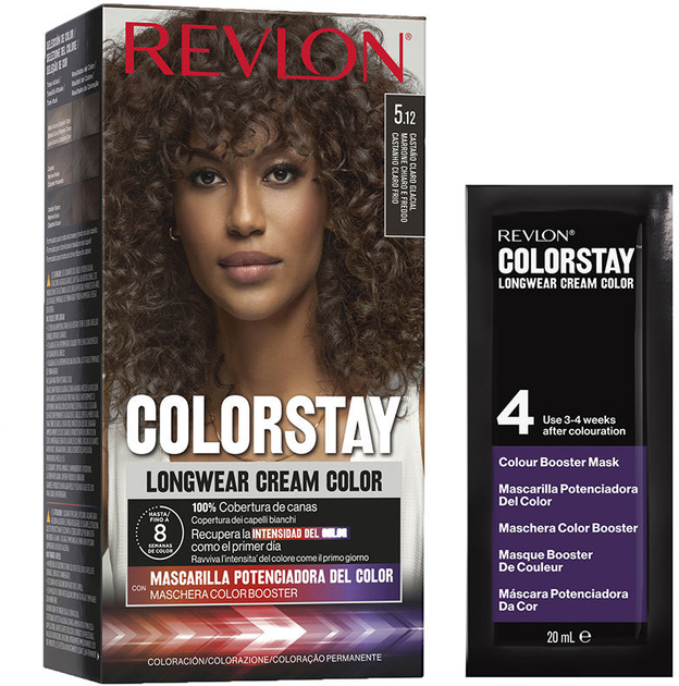 Krem farba do włosów bez utleniacza Revlon Colorstay Longwear Cream Color Cool Medium Brown 5.12 165 ml (309970210564) - obraz 1