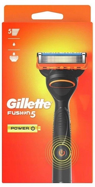 Maszynka do golenia dla mężczyzn Gillette Fusion5 Power Shaver (7702018557837) - obraz 1