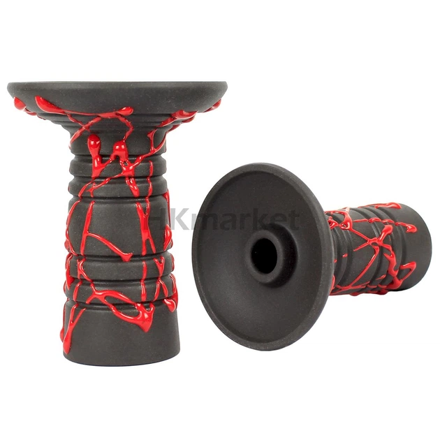 Чаша для кальяна Gusto Bowls Alien Glaze Red - Фото 1 Чаша для кальяна Gusto Bowls Alien Glaze Red - изображение 1