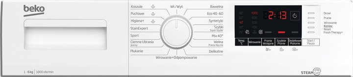 Pralka Beko WUE6512WWE - obraz 5
