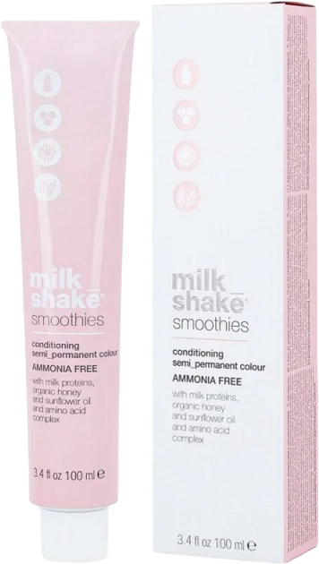 Farba do włosów Milk Shake Smoothies 8.13 Ljus Beige Blond 100 ml (8032274057970) - obraz 1
