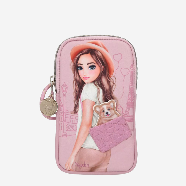 Torebka-etui na telefon dla dziewczynki Depesche Top Model Corgi Różowa (4010070618155) - obraz 1