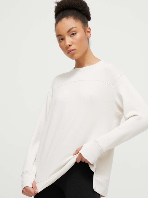 Акція на Світшот жіночий DKNY Greenwich Crew Neck DP3T9554-SAN L Пісочний від Rozetka