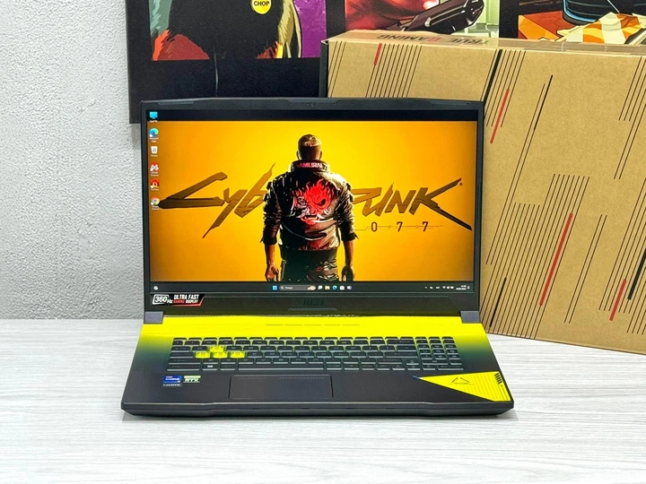 Msi Crosshair 17 b12ugz |17.3'' (1920x1080) IPS / 360Гц | Intel Core i7-12700H | 32Gb DDR4 | SSD 1Tb | GeForce Rtx 3070 (8Gb / GDDR6 / 256Bit) 140w | Windows 11 - Фото 1 Msi Crosshair 17 b12ugz |17.3'' (1920x1080) IPS / 360Гц | Intel Core i7-12700H | 32Gb DDR4 | SSD 1Tb | GeForce Rtx 3070 (8Gb / GDDR6 / 256Bit) 140w | Windows 11 - изображение 1