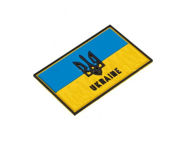 Шеврон Флаг Украины ПВХ желто-голубой ART - изображение 2