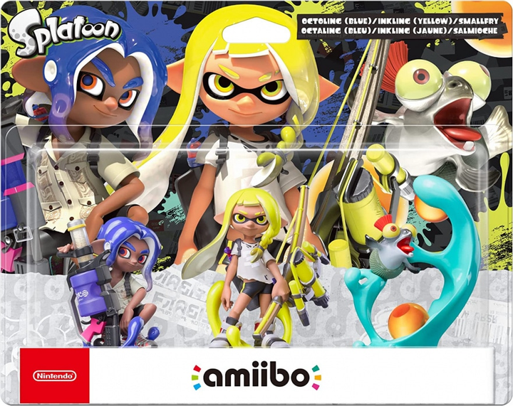 Фігурка Nintendo Amiibo Splatoon 3 3-Pack (45496381066