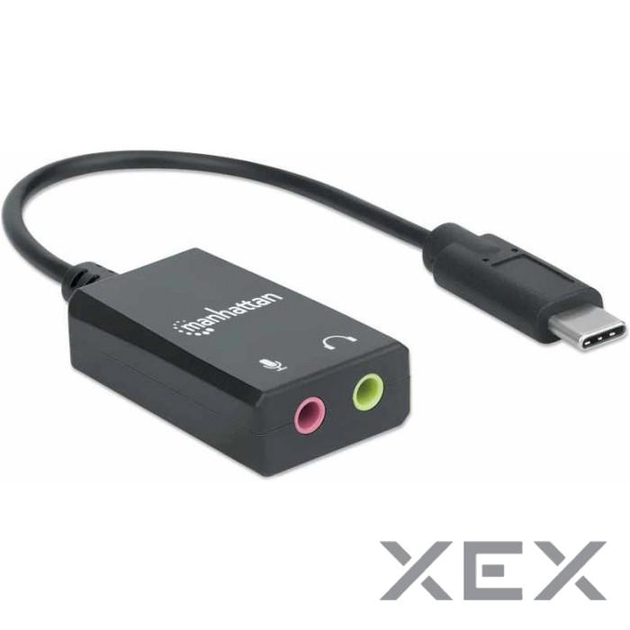 Внешняя звуковая карта MANHATTAN USB-C 2.1 (153317) - изображение 2