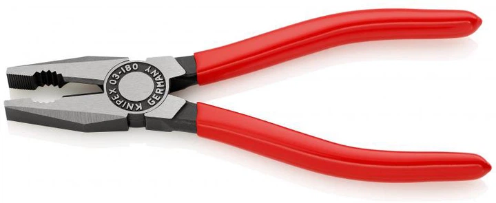 Плоскогубці Knipex комбіновані 180 мм (03 01 180) - зображення 4