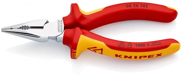 Szczypce z wydłużoną nasadą Knipex 145 mm (08 26 145) - obraz 3