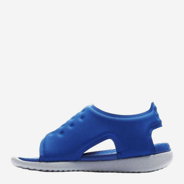 Sandały chłopięce piankowe Nike Sunray Adjust 5 AJ9077-400 18.5 Granatowy/Szary (888408419644) - obraz 4