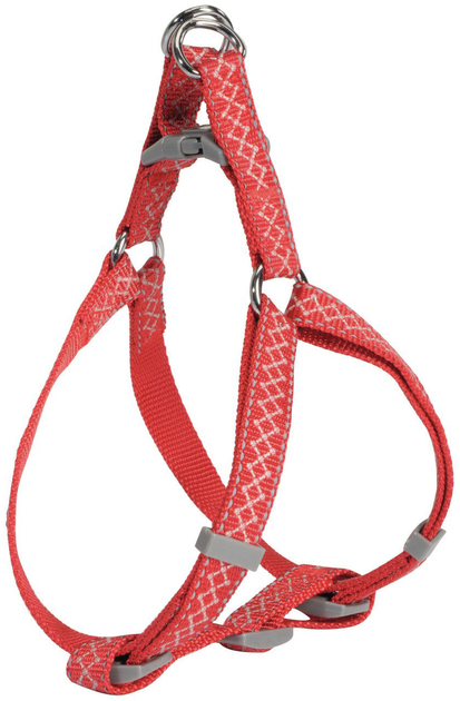 Шлея для собак Camon Cubic Червона 20 мм 50-73 см (8019808191423) - зображення 1