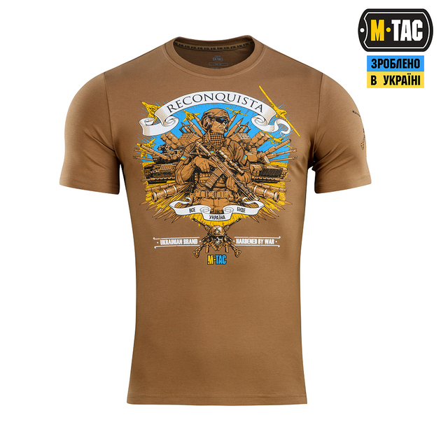 M-Tac футболка Reconquista Coyote Brown S - изображение 2