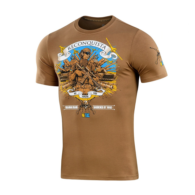 M-Tac футболка Reconquista Coyote Brown 2XL - изображение 1