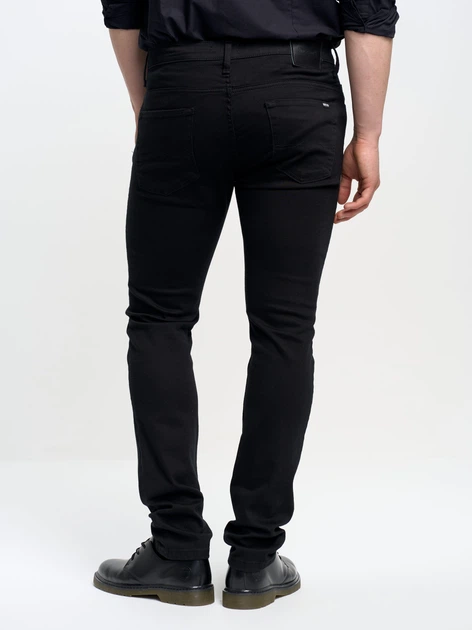 Jeansy skinny męskie Big Star Jeffray 915 W32-L34 Czarne (5900714431327) - obraz 2