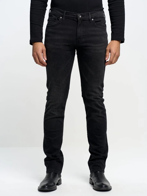 Jeansy slim fit męskie Big Star Terry 955 W36-L32 Dark (5900714434786) - obraz 1