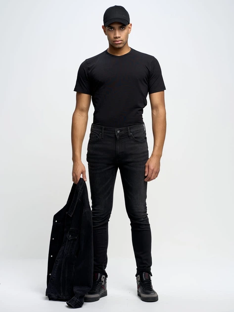 Jeansy skinny męskie Big Star Terry Carrot 956 W31-L32 Dark (5900714434922) - obraz 4