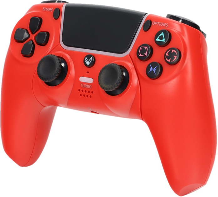 Kontroler bezprzewodowy SteelDigi StellShock v2 Dasan PS4 czerwony (PS4-SH03R) - obraz 2