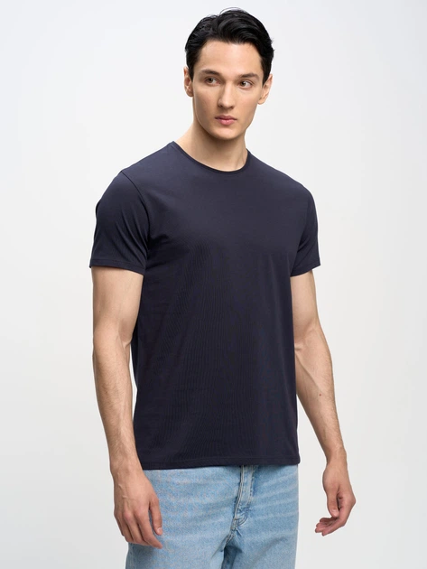 Koszulka męska Big Star Supiclassic 403 L Niebieski (5900714655136) - obraz 1