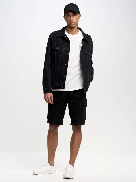 Шорти чоловічі Big Star Morris 110098907 W38 Чорні (5900714705381) - зображення 5