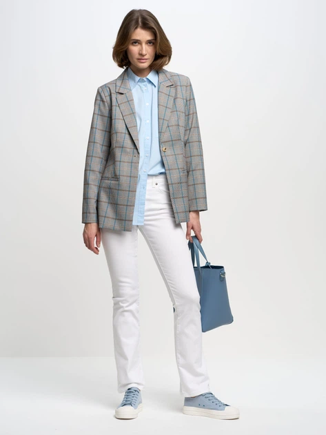 Koszula damska Big Star Lamesa 141911400 XS Błękitna (5900714595999) - obraz 4