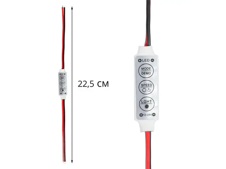 Диммер для светодиодной ленты OEM D-6A-SMART 3 кнопки 1 канал - изображение 2