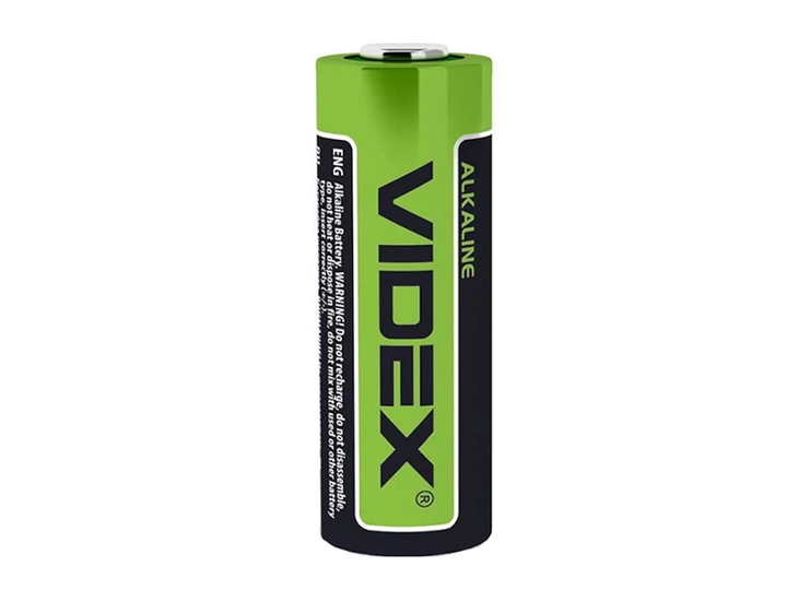 Батарейка лужна Videx А23 / Е23А blister card 5 шт - Фото 2 Батарейка лужна Videx А23 / Е23А blister card 5 шт - зображення 2