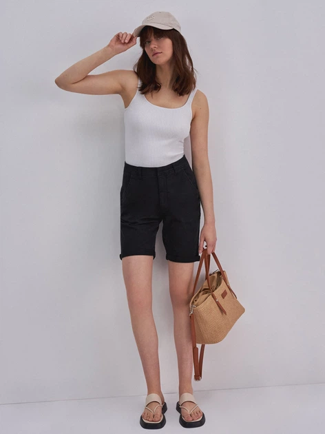 Spodenki damskie jeansowe Big Star Tosha 110058906 W30 Czarne (5900714521943) - obraz 5