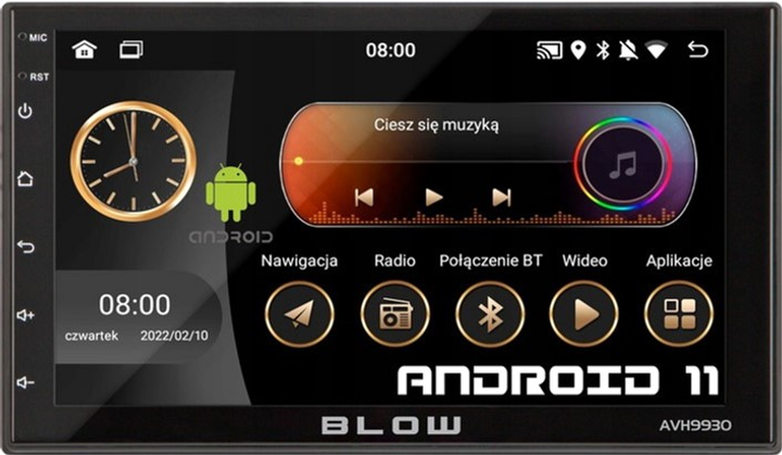 Автомагнітола Blow AVH-9930 2DIN 7cal GPS (78-320#) (5900804124771) - зображення 1