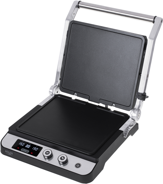 Гриль Adler AD 3059 Stainless steel Black (5903887807937) - изображение 5