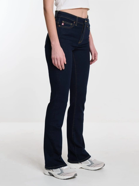 Jeansy dzwony damskie Big Star Adela Bootcut-505 W27-L32 Ciemnoniebieskie (5900714695309) - obraz 3