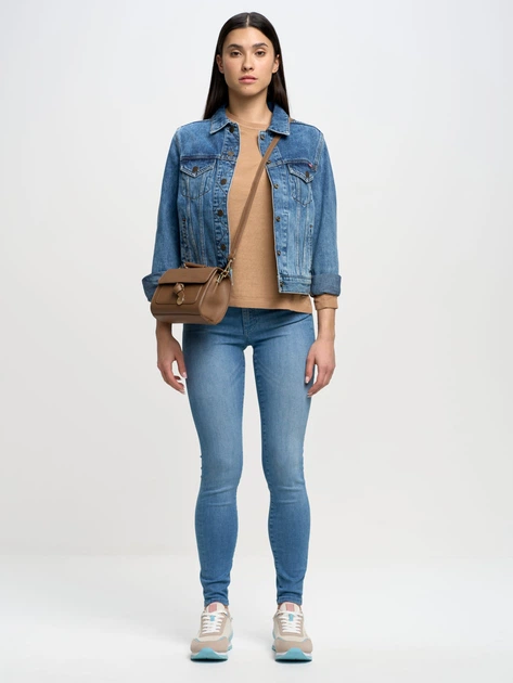 Джемпер жіночий Big Star Airin-802 S/M Коричневий (5900714612580) - зображення 6