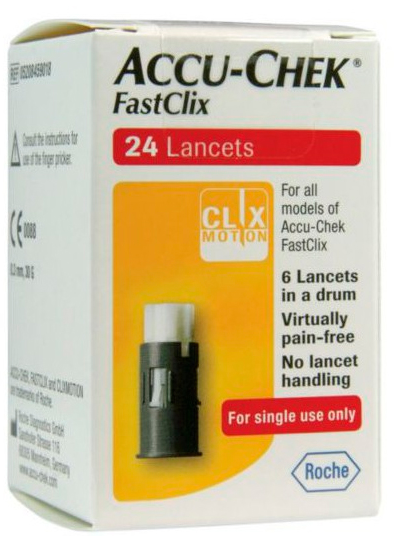 Ланцеты Accu-Chek Fastclix Lancets 24 шт (4015630056989) - изображение 1