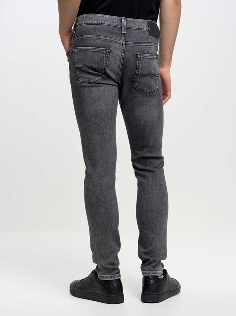 Jeansy slim fit męskie Big Star Deric-993 W34-L32 Szare (5900714628475) - obraz 2