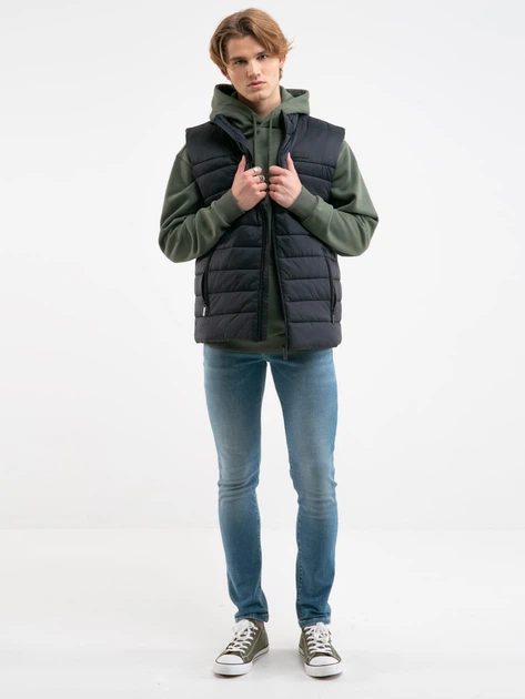 Jeansy skinny męskie Big Star Jeffray-266 W34-L32 Niebieskie (5900714683139) - obraz 4