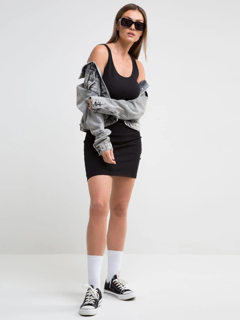 Сукня коротка літня жіноча Big Star Majasa-906 L Чорна (5900714692506) - зображення 5