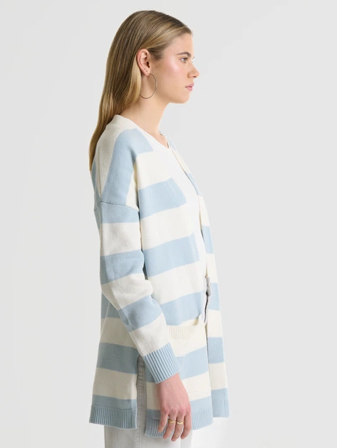 Kardigan damski Big Star Marilla-400 S/M Niebieski (5900714702229) - obraz 5