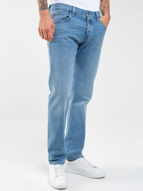 Jeansy regular fit męskie Big Star Ronald-207 W34-L34 Niebieskie (5900714674878) - obraz 1