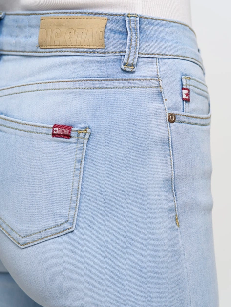 Spodenki damskie jeansowe Big Star Shira-100 W31 Jasnoniebieskie (5900714640699) - obraz 6