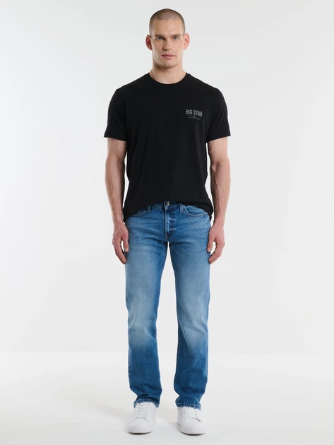 Jeansy regular fit męskie Big Star Terry-350 W29-L30 Niebieskie (5900714704971) - obraz 3
