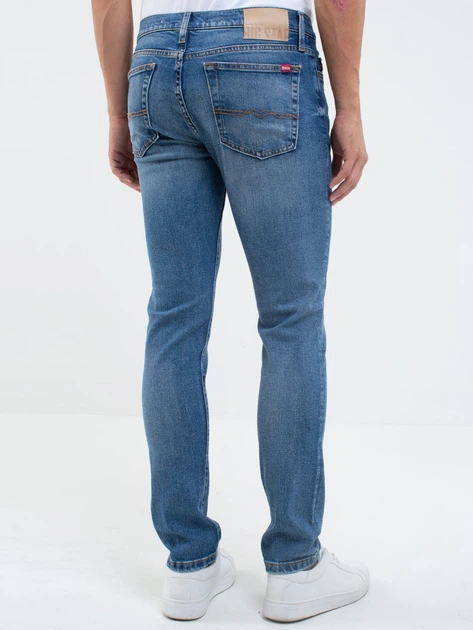 Jeansy slim fit męskie Big Star Terry Slim-331 W36-L36 Niebieskie (5900714675547) - obraz 2